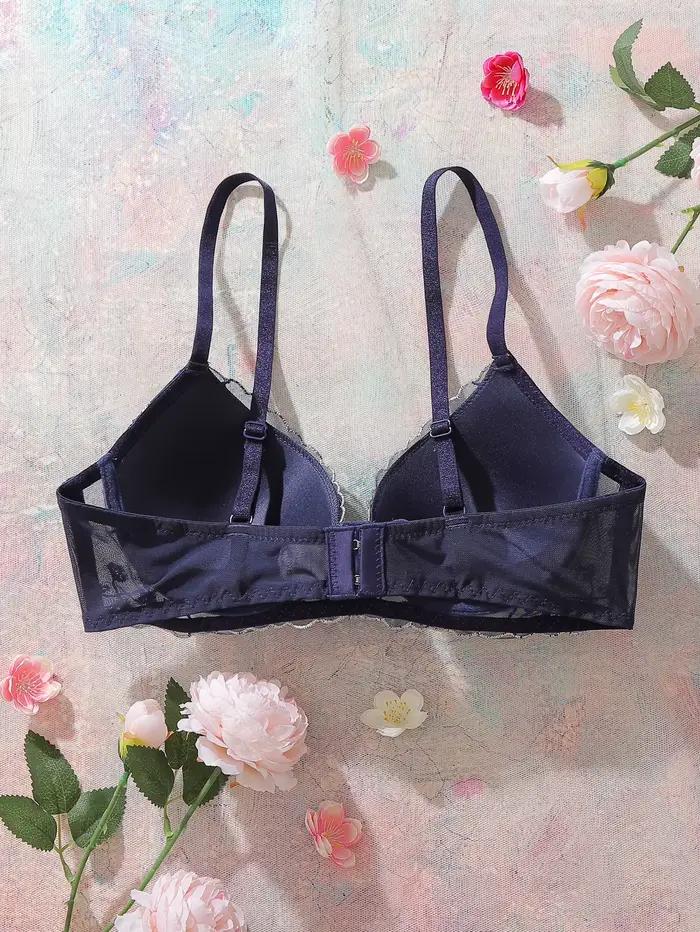 Soutien-gorge floral avec armatures pour femmes confortable pour tous les jours occasions spéciales et quotidiennes