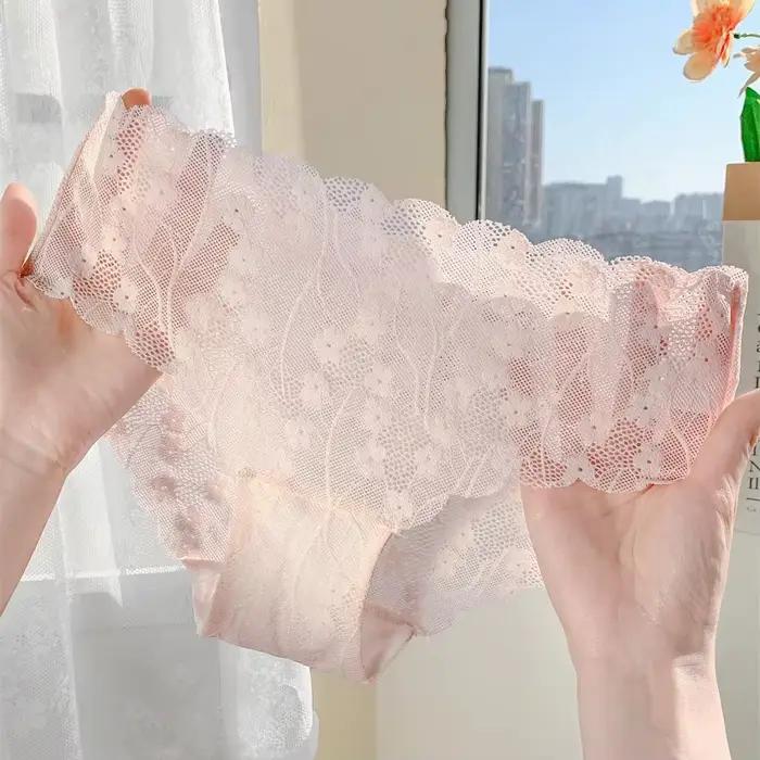 Dámske sexy čipkované nohavičky slip pre ženy Módna spodná bielizeň Jemná