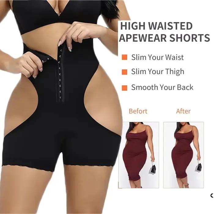 Push Up Shapewear nohavičky s háčikom na spevnenie brucha a zdvihnutie zadku