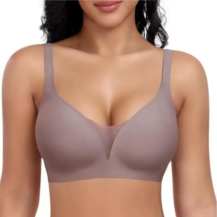 S-XL veľká veľkosť bezšvová krásna chrbát jednodielna dámska podprsenka s háčikom vzadu bez drôtikov push-up