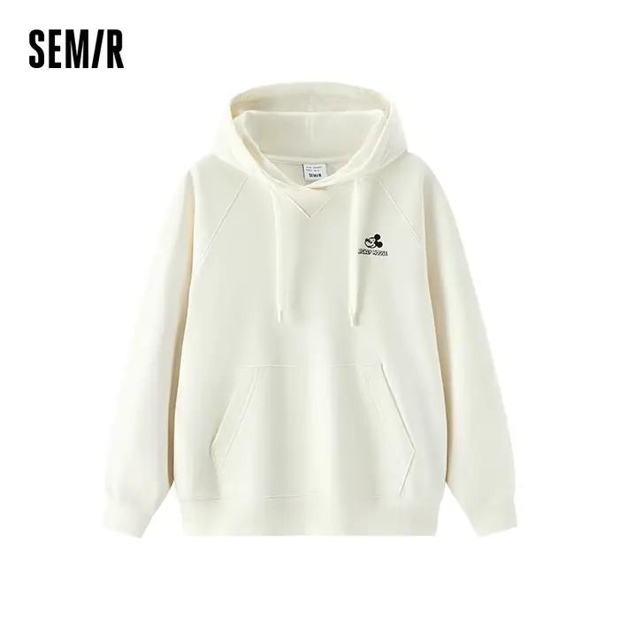 Pull décontracté Semir à capuche avec motif dessin animé pour femmes, idéal pour les occasions quotidiennes printanières
