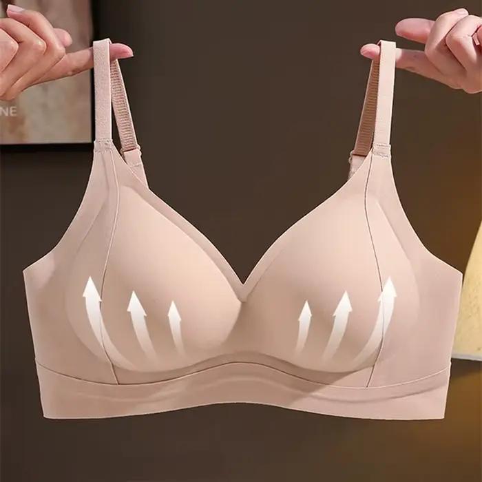 Bezšvová push-up podprsenka bez drôtov
