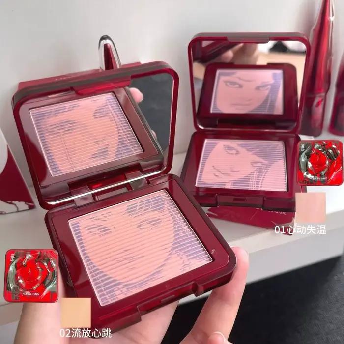 Little Ondine krémová lícenka plávajúci tieň púder Blush rozjasňuje prírodu dlhotrvajúca