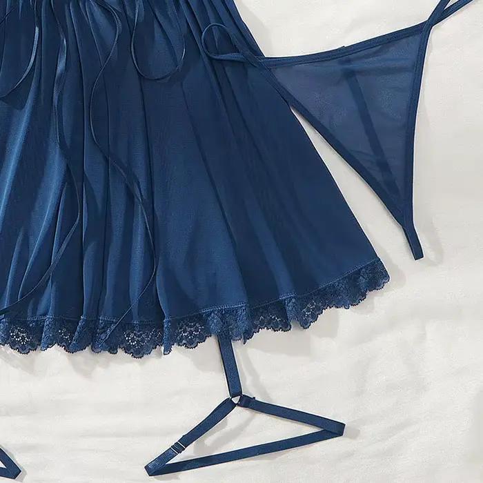 Súprava podväzkového body s tangami a podväzkami