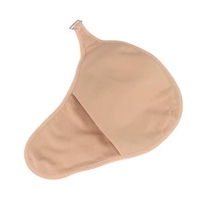Pochette de protection en silicone pour prothèse mammaire, avec crochet spiralé, portable, taille S/M/L/XL, 1 pièce