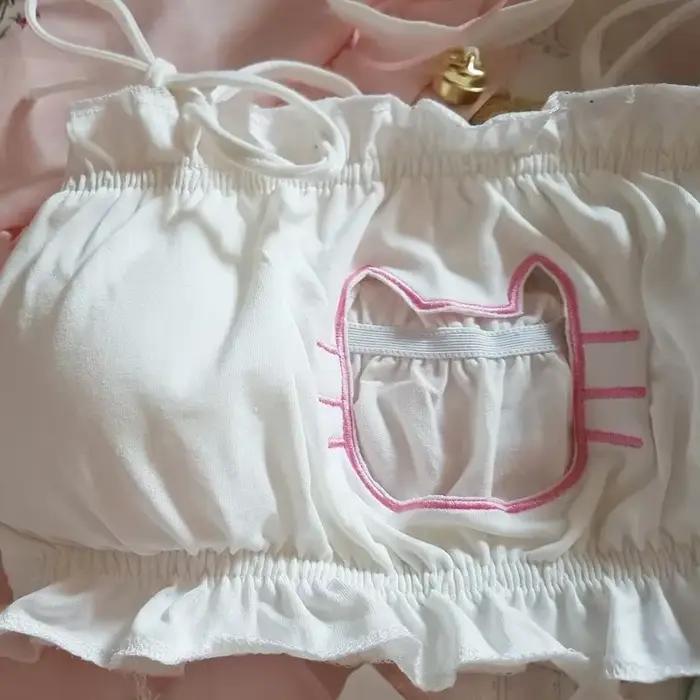 Anime Kawaii Lolita Kitty Cat Girl Cosplay Sexy Lingerie Set pre ženy