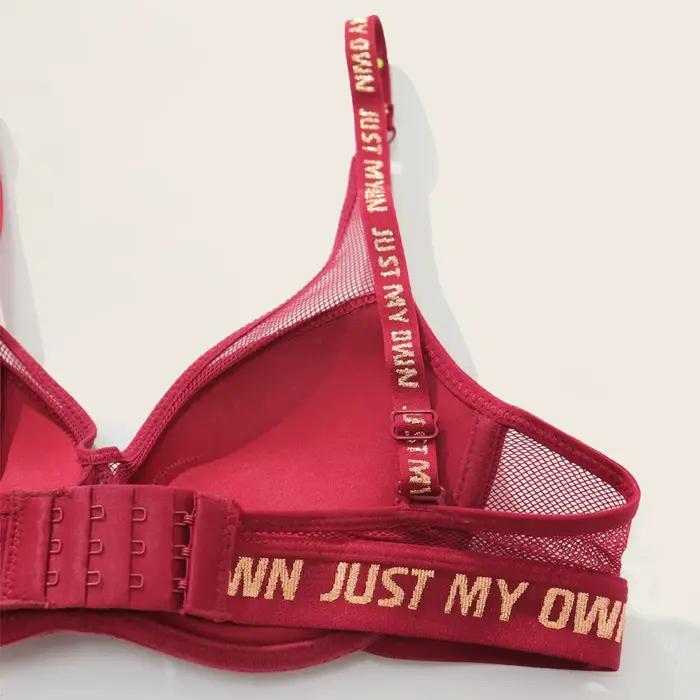 BEAUWEAR – Push up podprsenka s potlačou písmen pre ženy