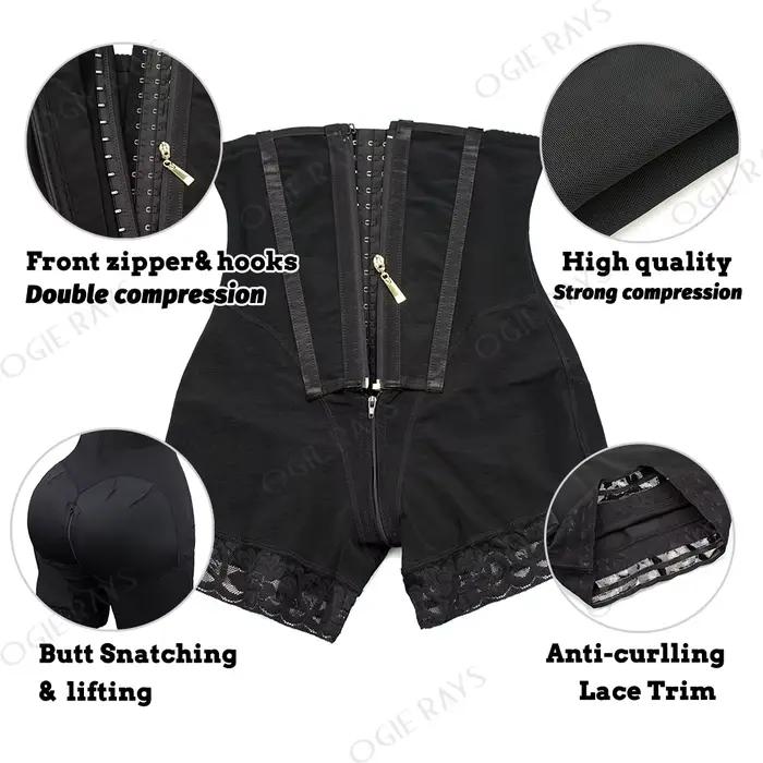 Vysoký pás štíhlosti nohavičky Shapewear kolumbijské opasky telo Shaper žena reduktor Korzet brucho kontrola Šortky