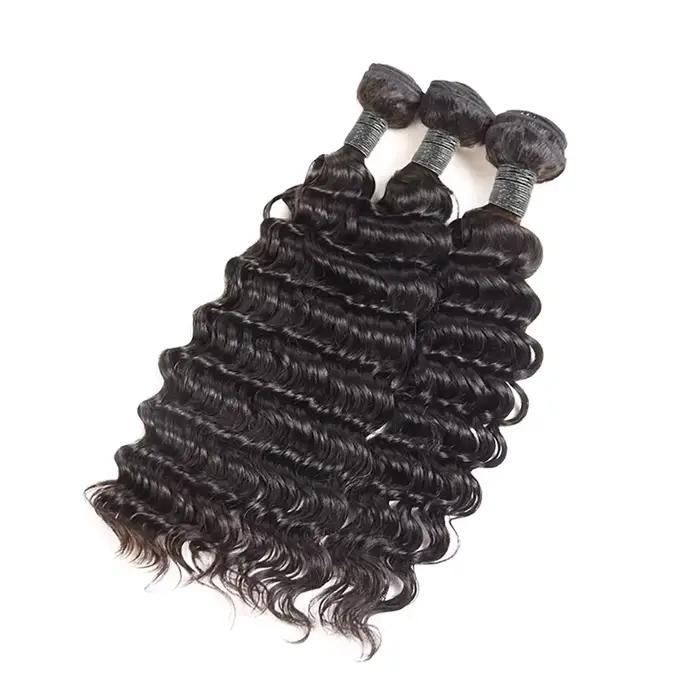 Prírodné brazílske Remy Deep Wave vlasy v balení