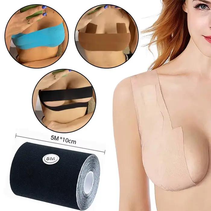 Soutien-gorge adhésif Invisible pour femmes, 10cm, bande de soutien-gorge, Push Up, collant, couverture de mamelon, accessoires intimes ﻿