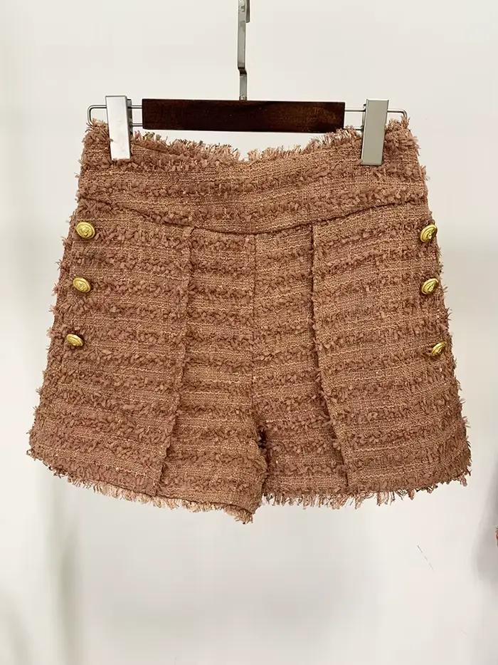 HIGH STREET Novinka 2026 A/W Tvídové sako pre ženy