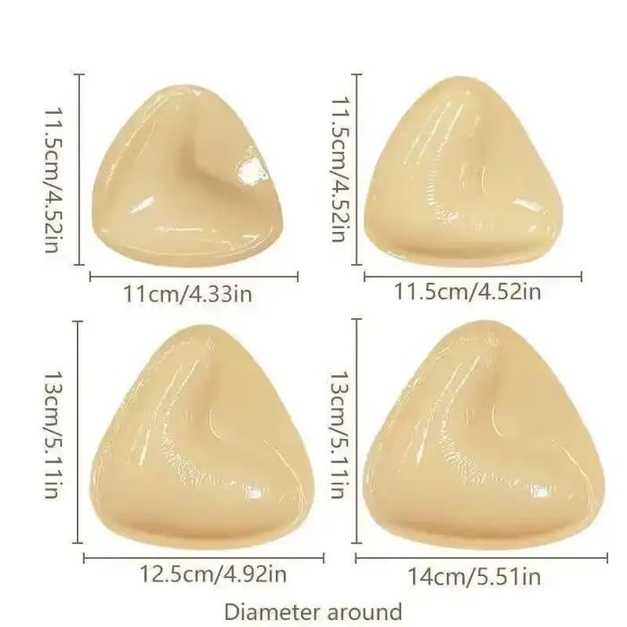 1 pár pevnej samolepiacej podprsenky Obojstranná lepiaca Push Up podprsenka Vložky opakovane použiteľné Ultra zdvíhacia