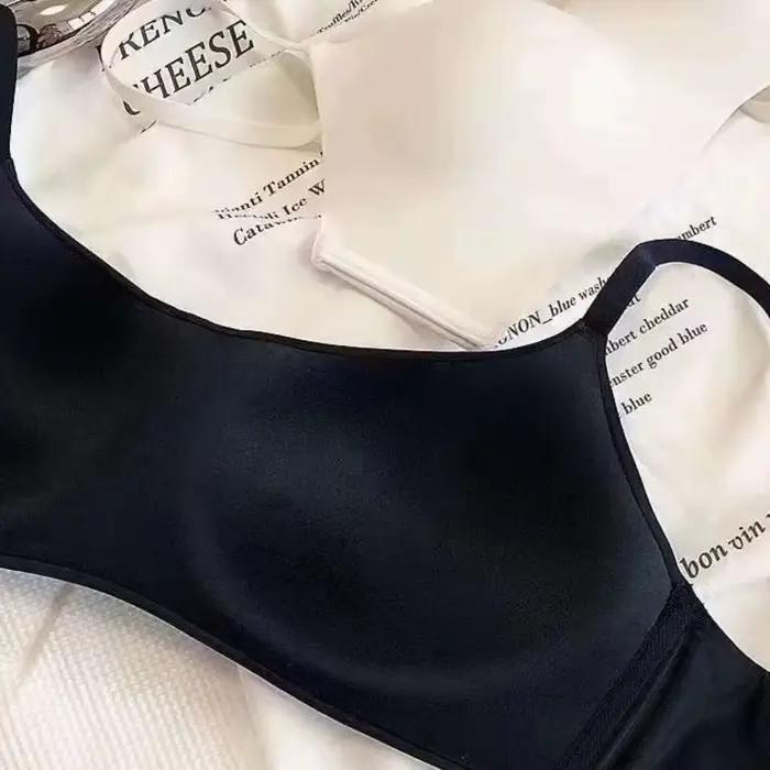 Pohodlná podprsenka bez drátků z prodyšného materiálu