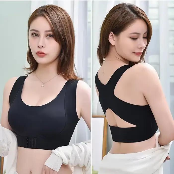 Soutien-gorge correcteur de Posture pour femmes, Push Up sans couture, antichoc, soutien de sport, gilet de Fitness, sous-vêtements, Corset, Bralette arrière