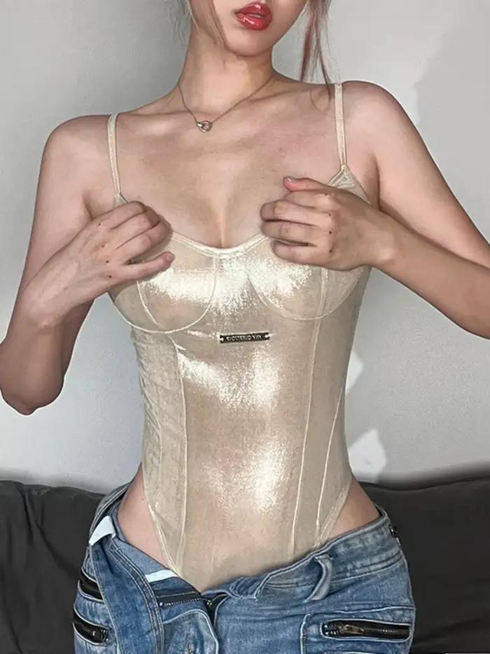 Sexy šnurovacia jednodielna bielizeň