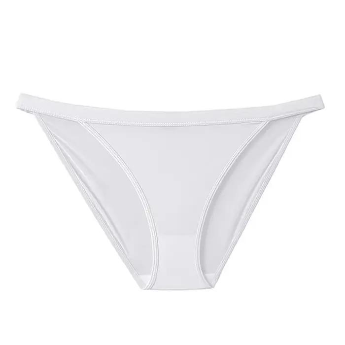 Ice InjSexy-Culotte taille basse respirante pour femme, sous-vêtement en coton, sans couture, doux, tanga