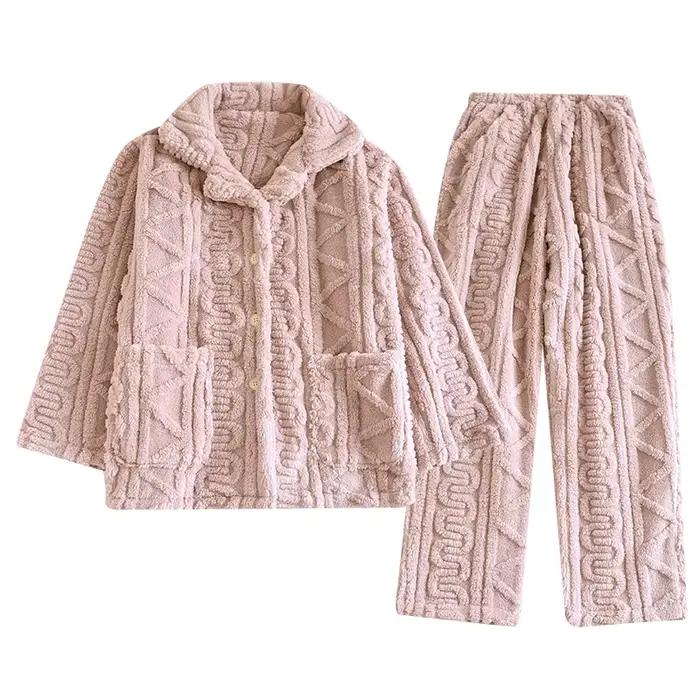 Pyjamas vintage flanelés pour femme, confort douillet, style élégant, occasions spéciales, cadeaux romantiques