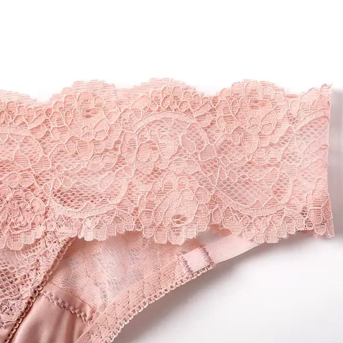 Felinus dámske sexy čipkované G-string nízky strih spodná bielizeň saténové nohavičky európske a americké zvádzanie Lingerie
