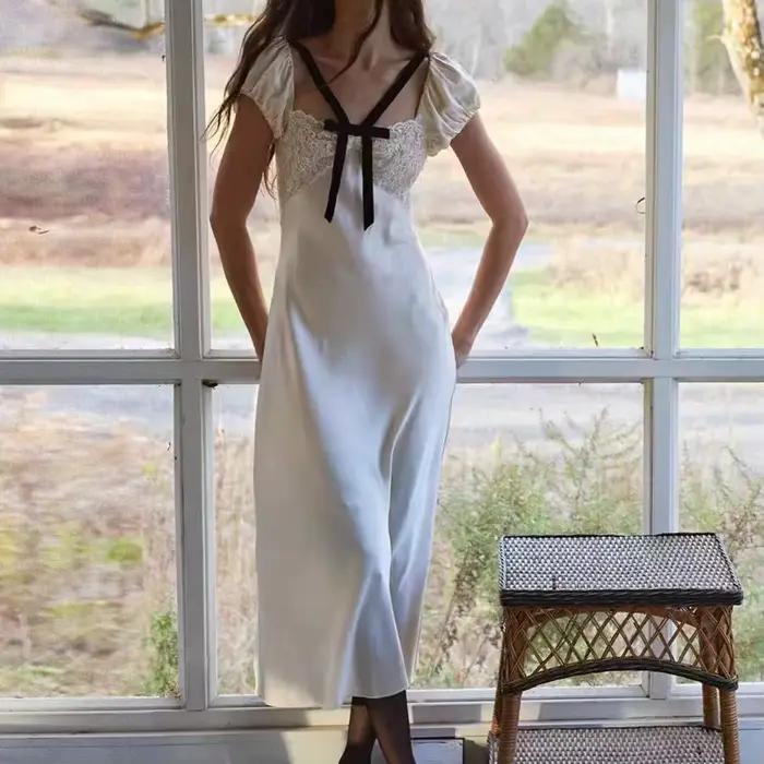 Pyjama d'été haut de gamme pour femme, nouveau modèle 2026 populaire, pyjama à bretelles intégré
