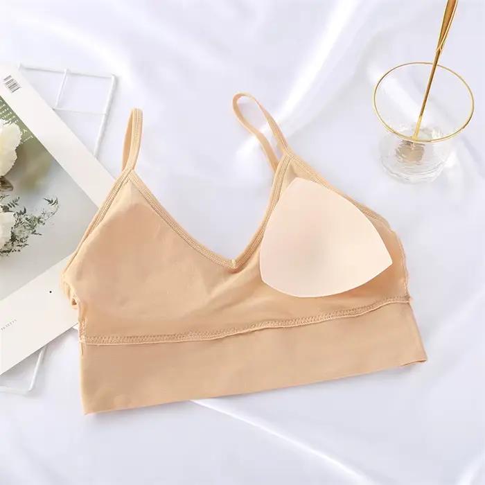 Soutiens-gorge pour femmes Sexy soutien-gorge sans couture Type U dos nu Push Up Bralette brassière Femme sous-vêtements de sport Lingerie pour femmes