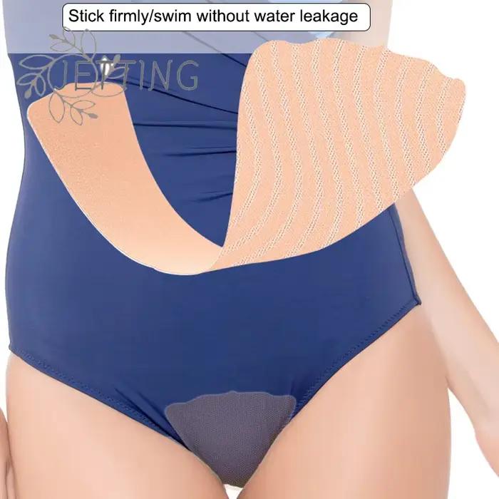 Correcteur d'orteils de chameau, adhésif Invisible réutilisable sans trace pour femmes, Leggings, maillots de bain, vêtements de sport, coussinet de couverture imperméable