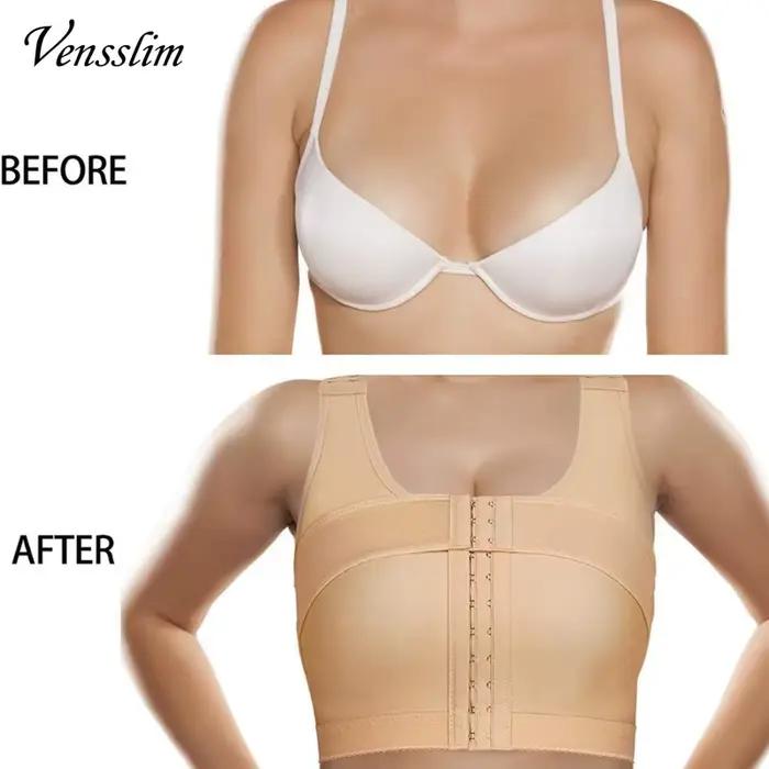 Femmes Corset corps Shaper post-chirurgie soutien-gorge réglable Push Up Compression dos soutien Posture correcteur Shapewear