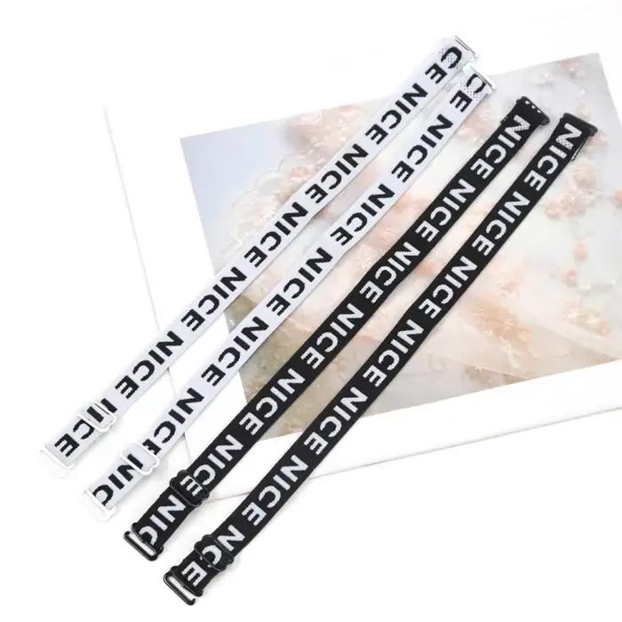 Nastaviteľná elastická podprsenka s dvojitým ramienkom pre ženy a dievčatá