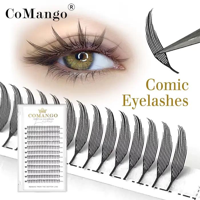 Nové spire lashes tower fan vopred pripravené hroty mihalníc jednotlivé/zmiešané 8-15mm pre anime mihalnice make-up