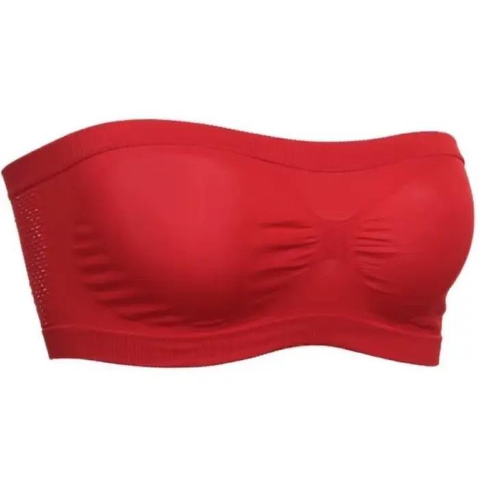 Soutien-gorge push-up invisible sans bretelles pour femmes, sous-vêtements, sexy, sans couture, solide, document, bralette, lingerie
