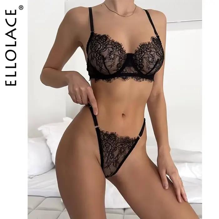 Ellolace Elegantné Lingerie Súpravy pre Ženy