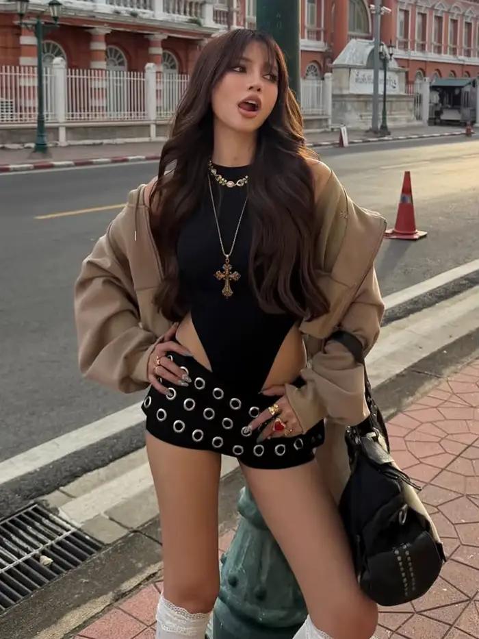 Šortky Coquette Sisterlinda pre ženy – Sexy