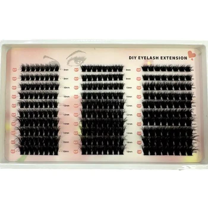 Faux cils HBZGTLAD épais et luxueux en cheveux synthétiques pour un regard expressif et durable pour femmes occasions spéciales