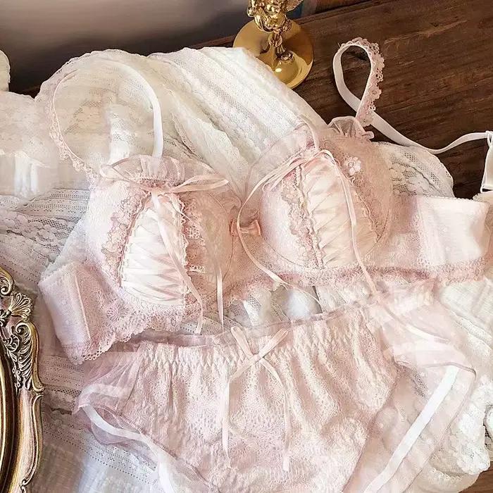 Lolita princezná podprsenka set pre dievčatá