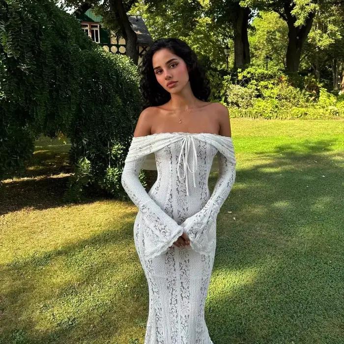 Robe Oligai 2024 Élégante Sans Manches Pour Femmes Occasions Spéciales Soirées Galas Mariages Anniversaires