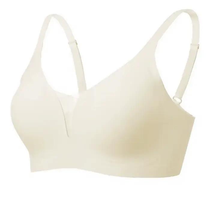 S-XL veľká veľkosť bezšvová krásna chrbát jednodielna dámska podprsenka s háčikom vzadu bez drôtikov push-up