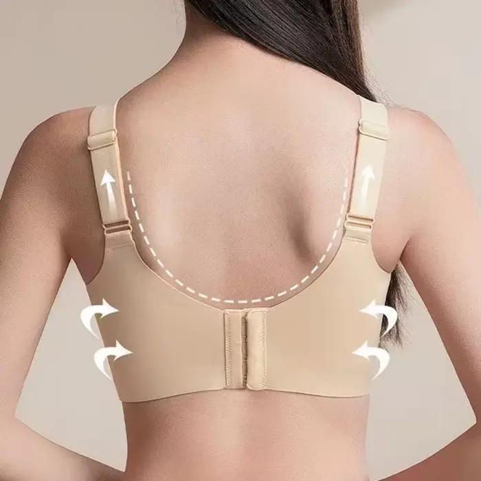 Soutien-gorge sans couture pour réduction de largeur, design discret et confort ultime pour femmes grandes occasions