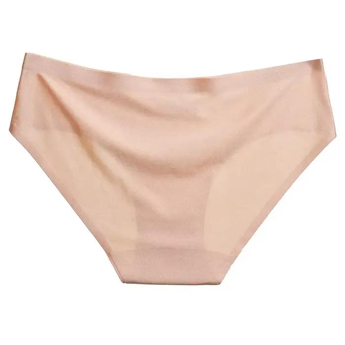 Dámske sexy nohavičky bezšvové, nízky pás, elastické, priedušné, mäkké