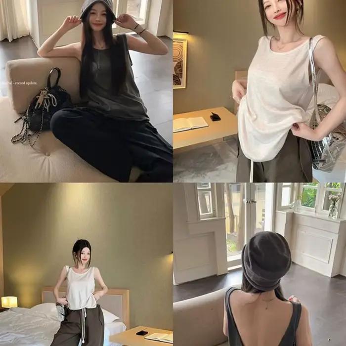 Nová neviditeľná podprsenka z bavlny a nylonu pre ženy