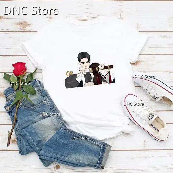 Tričko pre ženy alchýmia duší s grafickou potlačou Camiseta Mujer letné kórejské oblečenie pre