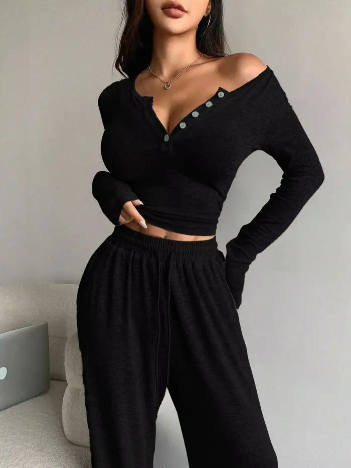 Sexy priliehavé pyžamo pre ženy