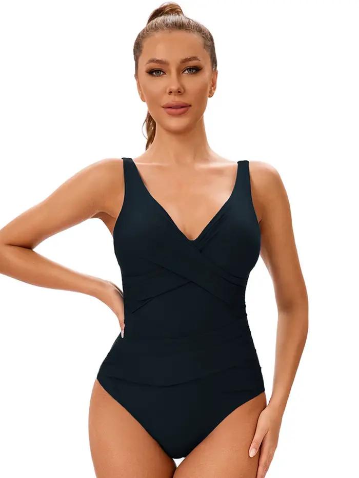 Robe de Bain Unisexe Élégante en Nylon et Élasthanne Pour Femmes Occasions Spéciales Plage Vacances Natation