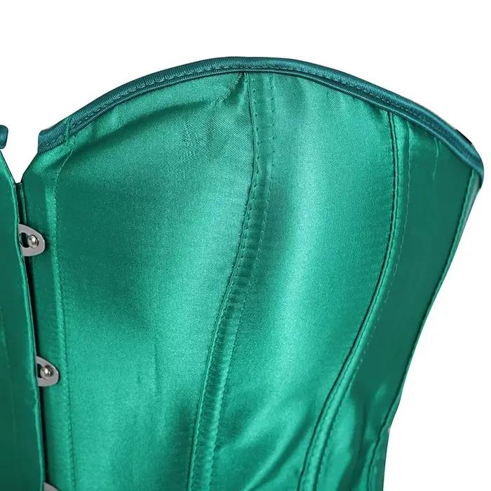 Corset Sexy Top Bustier Femme Dentelle Lingerie Gothique Medieval Halloween Grande Taille