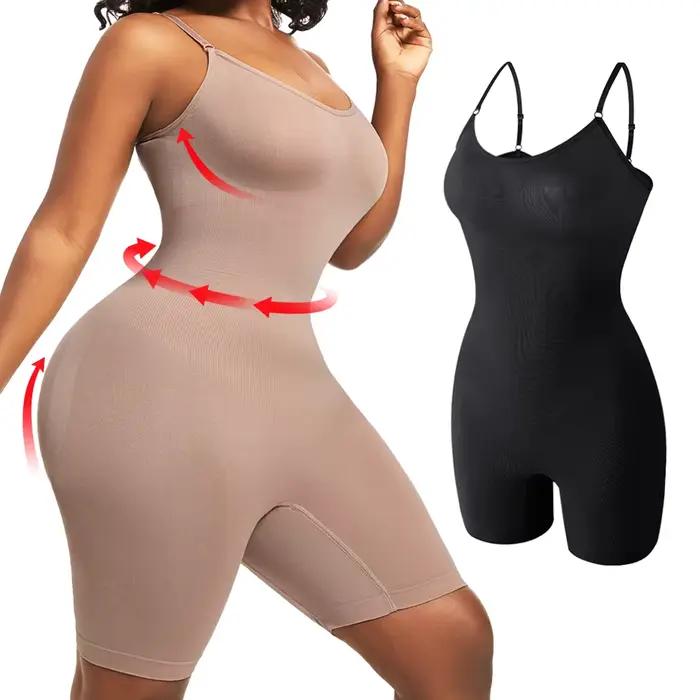 Body une pièce pour femmes, contrôle du ventre, short sculptant, débardeur amincissant, sous-vêtements rehausseurs de fesses
