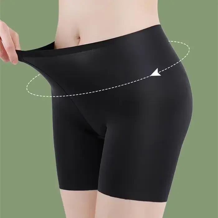 Culotte femme 3D pantalon de sécurité sans couture short taille haute sous jupe Boxer slips sous-vêtements féminins boxeurs confortables Anti Friction