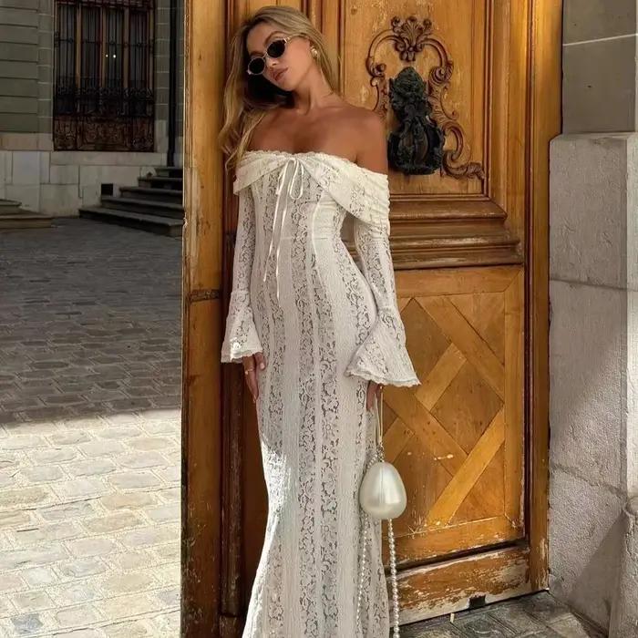 Robe Oligai 2024 Élégante Sans Manches Pour Femmes Occasions Spéciales Soirées Galas Mariages Anniversaires