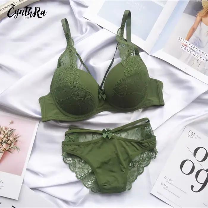 Lingerie soutien-gorge sous-vêtements pour femmes Section Sexy respirant femme grande taille dentelle Push Up Bralette soutien-gorge et culotte ensemble