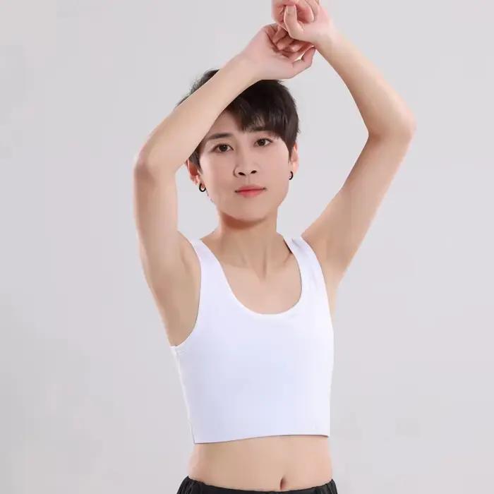 Corset en Forme de Demi-Longueur pour Femme, Sous-Vêtement Lesbain, SancFTM, Reliure de Poitrine avec Bandage, Haut Précieux