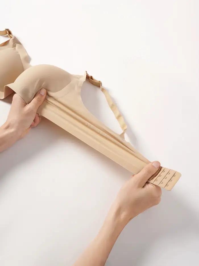 Soutien-gorge d'allaitement pour femmes enceintes, moulage une pièce, sans couture, doux pour la peau, éponge détachable, pratique pour l'allaitement