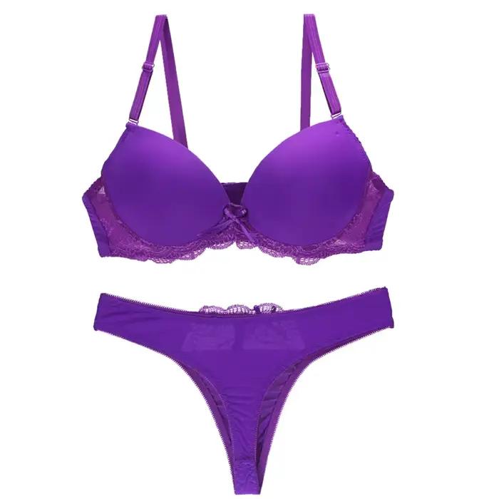 Ensemble de Soutien-Gorge Luxueux en Dentelle Saturée pour Femme, Bonnet BCDE, Sous-Vêtements à l'Arrière des Cheveux, Lingerie sans Doublure, Nouvelle Collection 2023