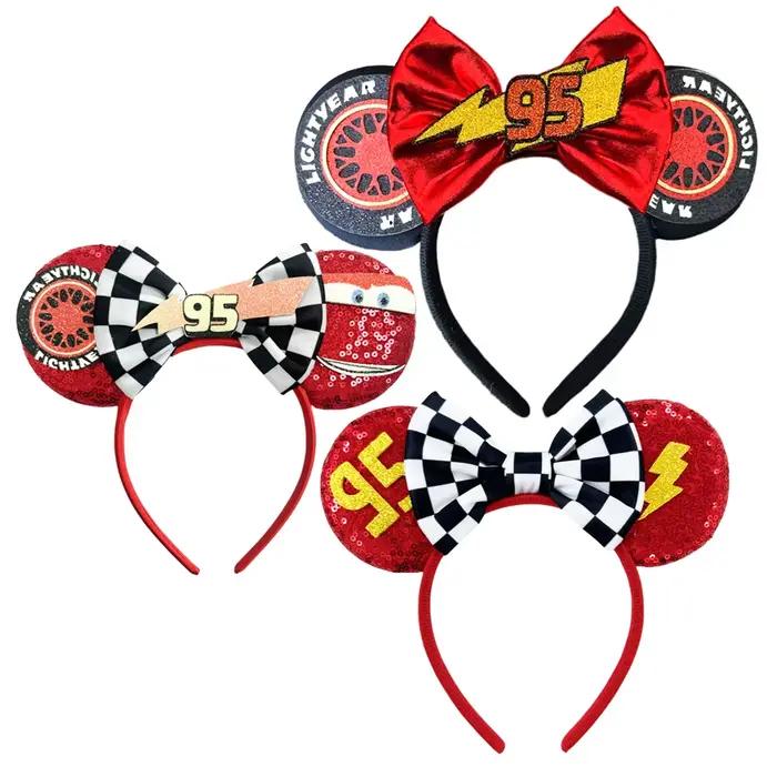 Mickey Mouse ušný čelenka 95 Flash vlasy doplnky zábavný park obliecť chlapec klobúky prázdniny